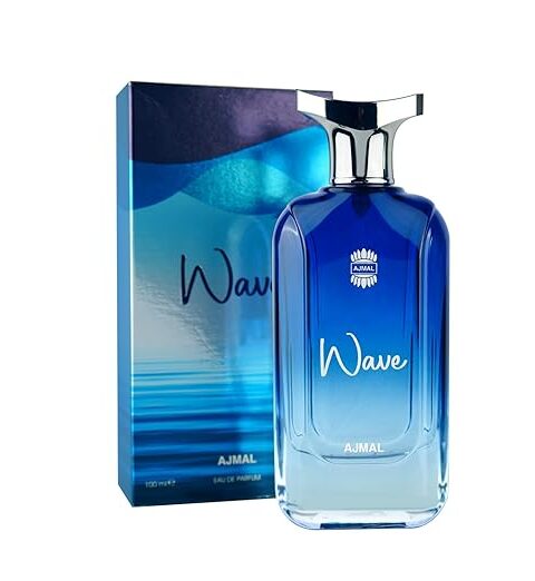 Ajmal Wave Eau De Parfum for Men | Long Lasting Fresh Aquatic Fragrance | Premium Perfume Spray 100ml