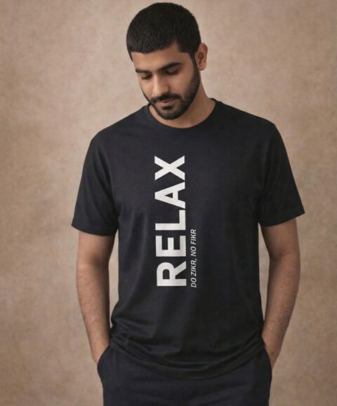 Relax Half Sleeve Islamic T-Shirt