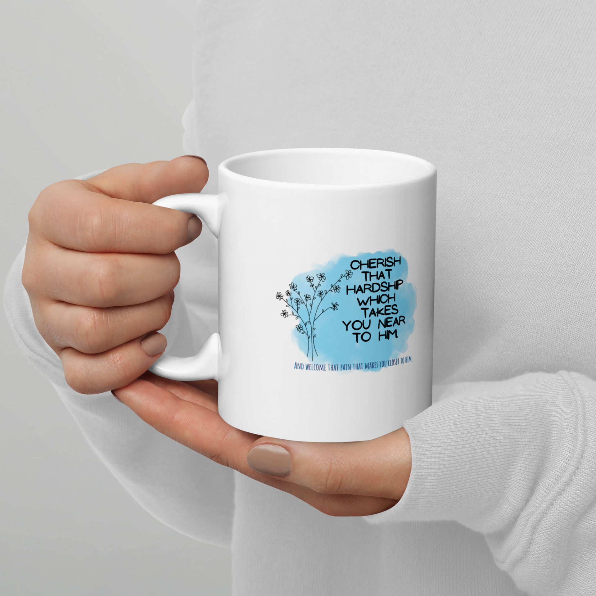 Hardship White Mug 1 Hardship White Mug