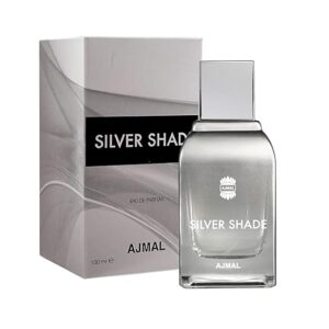 Ajmal Silver Shade Eau De Parfum for Men | Long Lasting Fresh Citrus Woody Fragrance | Premium Perfume Spray 100ml
