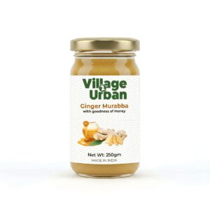 Ginger Murabba 250g | Honey Sweetened | Authentic Ginger Preserve for Daily Health