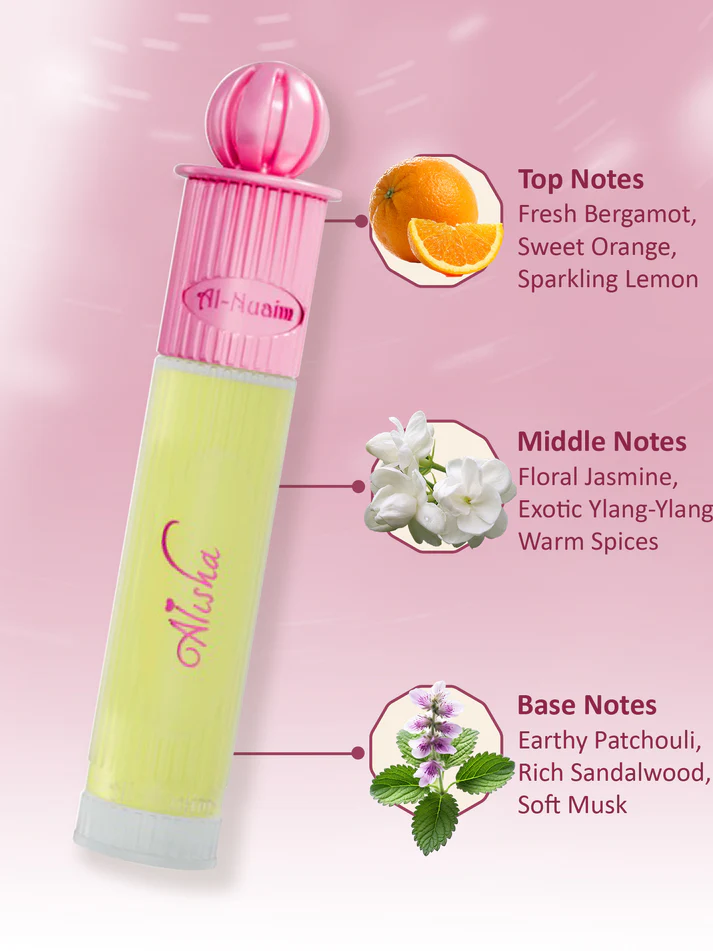 Al-Nuaim Alisha Roll On – 6ml (Alcohol Free Attar) 3 Al-Nuaim Alisha Roll On – 6ml (Alcohol Free Attar) - Image 3
