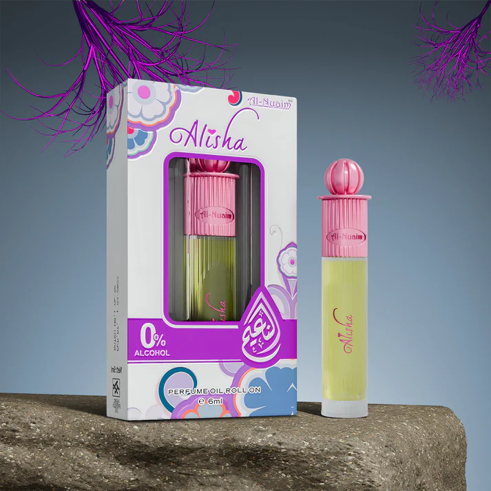 Al-Nuaim Alisha Roll On – 6ml (Alcohol Free Attar) 4 Al-Nuaim Alisha Roll On – 6ml (Alcohol Free Attar) - Image 4