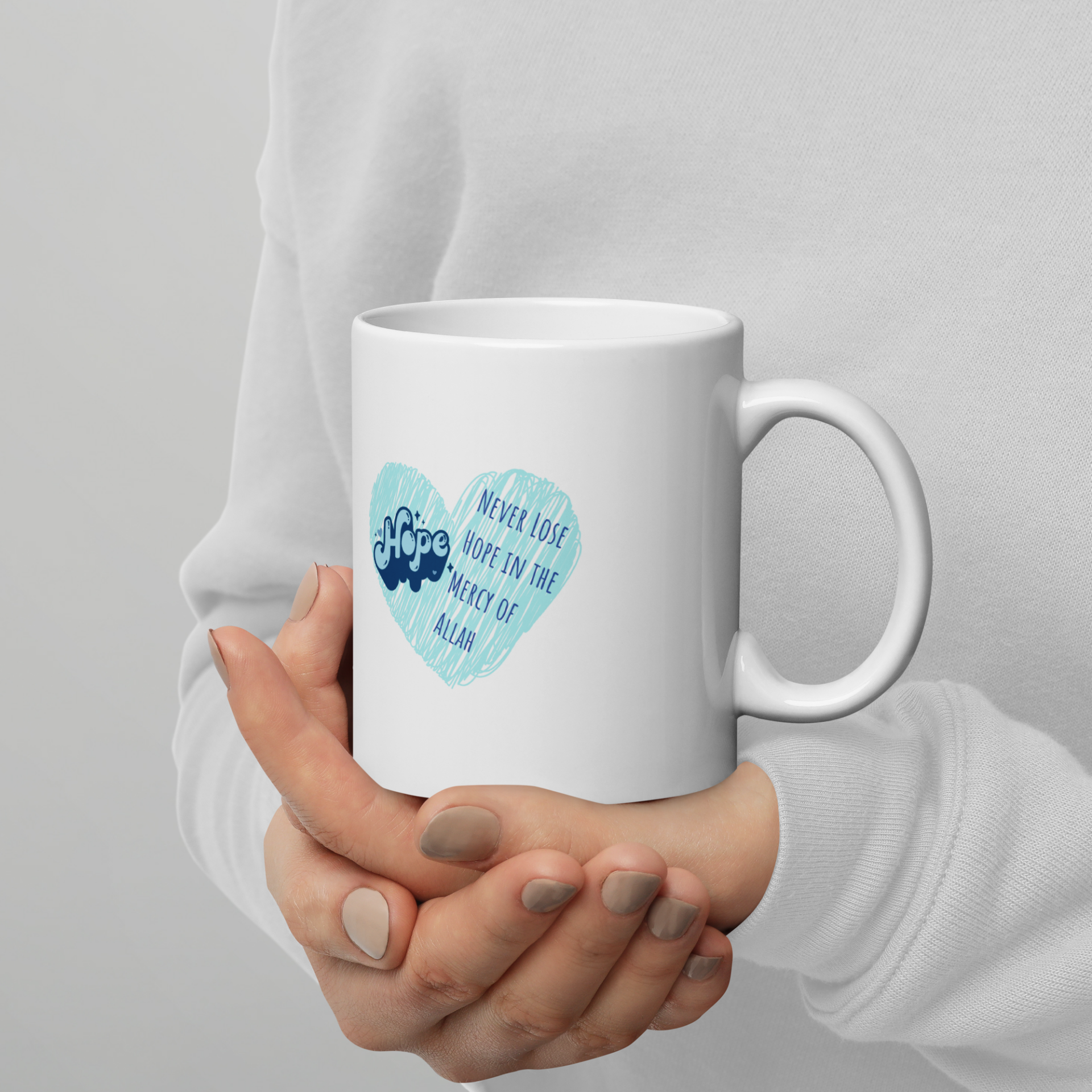 Hope White Mug 4 Hope White Mug - Image 4