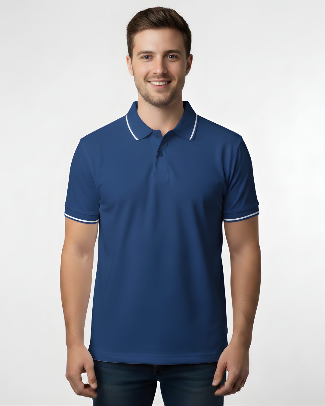 Tippin Polo Half Sleeve Royal Blue T-Shirt 1 Tippin Polo Half Sleeve Royal Blue T-Shirt