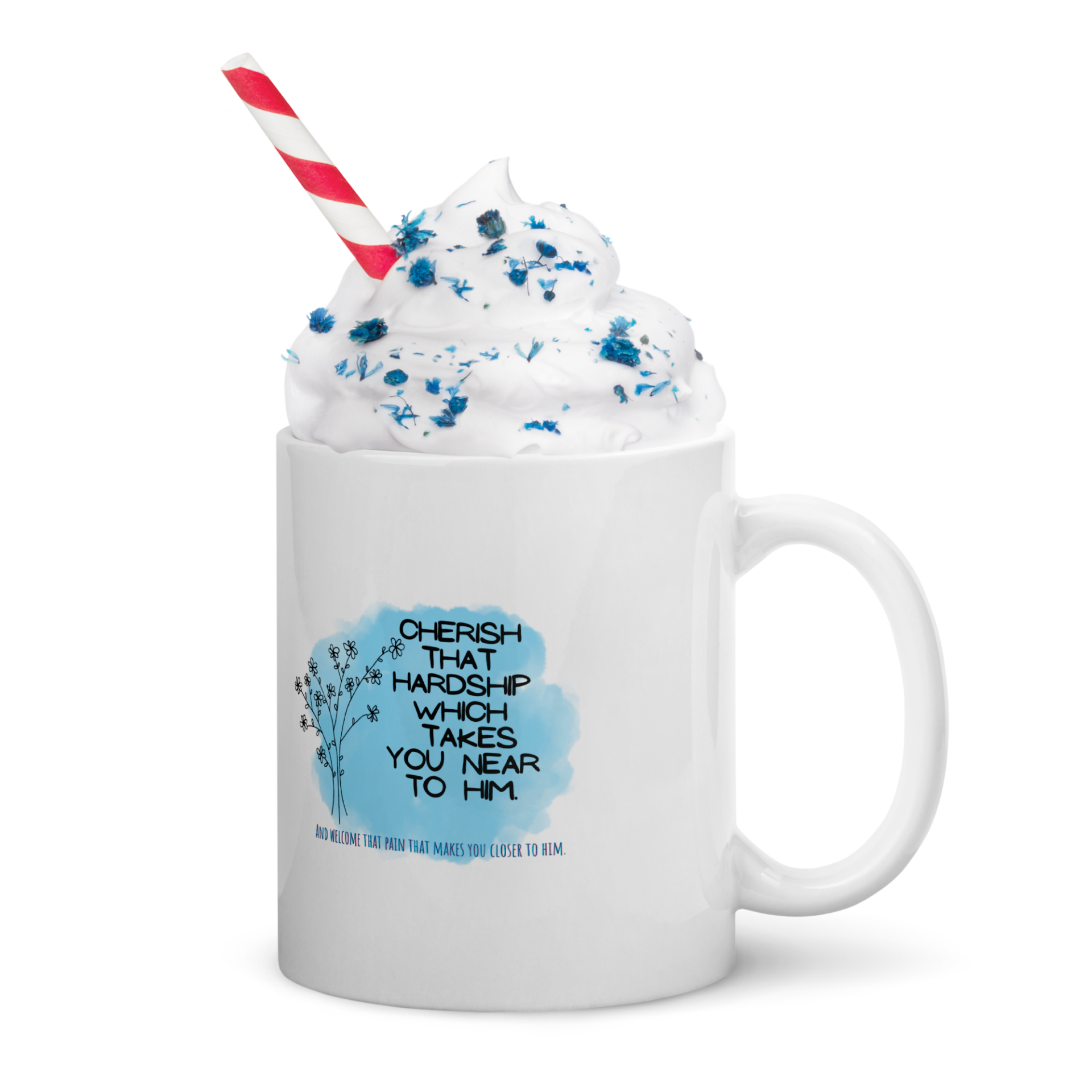Hardship White Mug 7 Hardship White Mug - Image 7