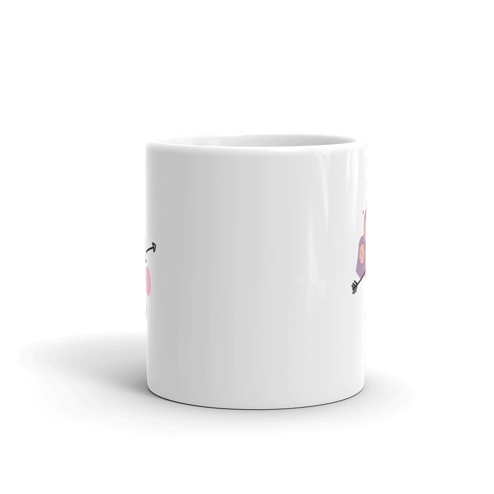 Love White Mug 6 Love White Mug - Image 6