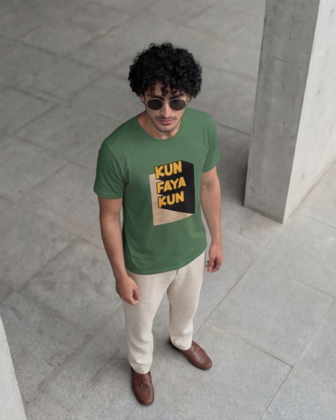 Kun Faya Kun Half Sleeve Islamic T-Shirt 6 Kun Faya Kun Half Sleeve Islamic T-Shirt - Image 6