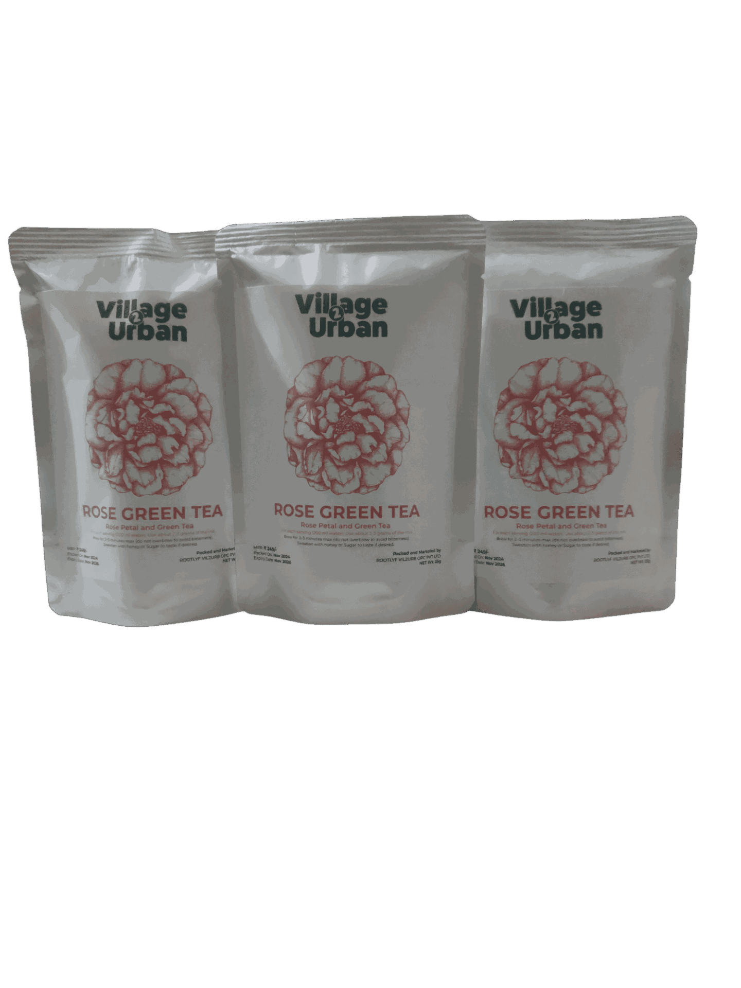 Rose Green Tea 25g | Aromatic Rose-Infused Green Tea | Refreshing Wellness Brew 2 Rose Green Tea 25g | Aromatic Rose-Infused Green Tea | Refreshing Wellness Brew - Image 2