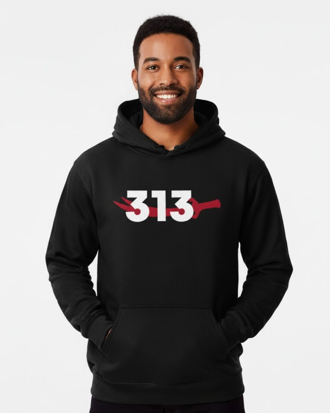 313 Hooded SweatShirt 1 313 Hooded SweatShirt