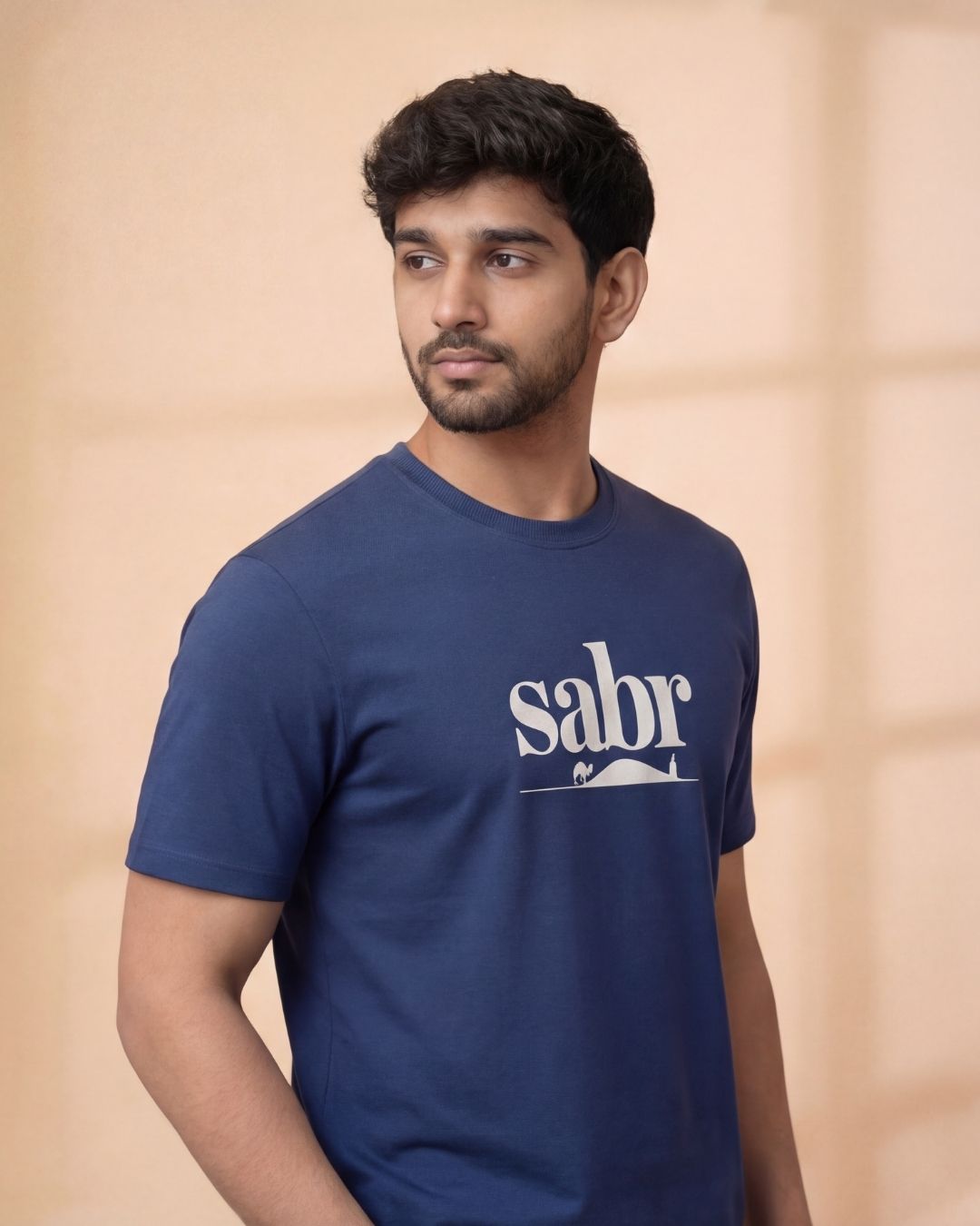 Sabr Half Sleeve Islamic T-Shirt 2 Sabr Half Sleeve Islamic T-Shirt - Image 2