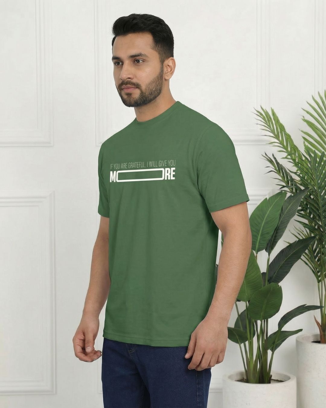 Greatfull Half Sleeve Islamic T-Shirt 5 Greatfull Half Sleeve Islamic T-Shirt - Image 5