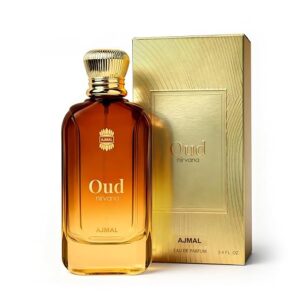 Ajmal | Oud Nirvana - 100 ml | Unisex Eau De Parfum | Premium Perfume | Scent Spray | Long Lasting Perfume for Men & Women | Woody Oud, Smoky & Amber | Gift for Men & Women