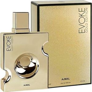 Ajmal Evoke Gold Edition Eau De Parfum for Women | Long Lasting Floral Fruity Fragrance | Premium Perfume Spray 90ml