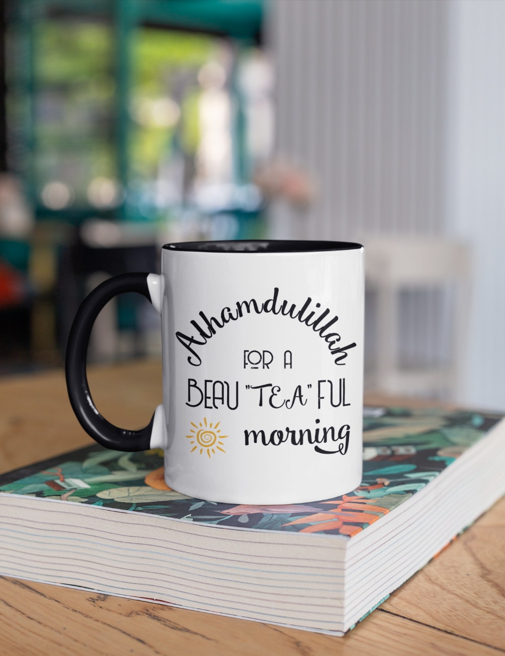 Beau-Tea-Ful Morning Inner Color Mug 1 Beau-Tea-Ful Morning Inner Color Mug