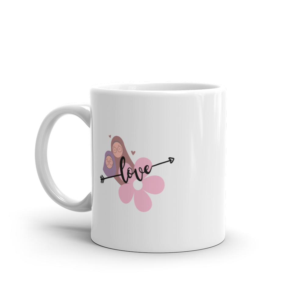 Love White Mug 5 Love White Mug - Image 5