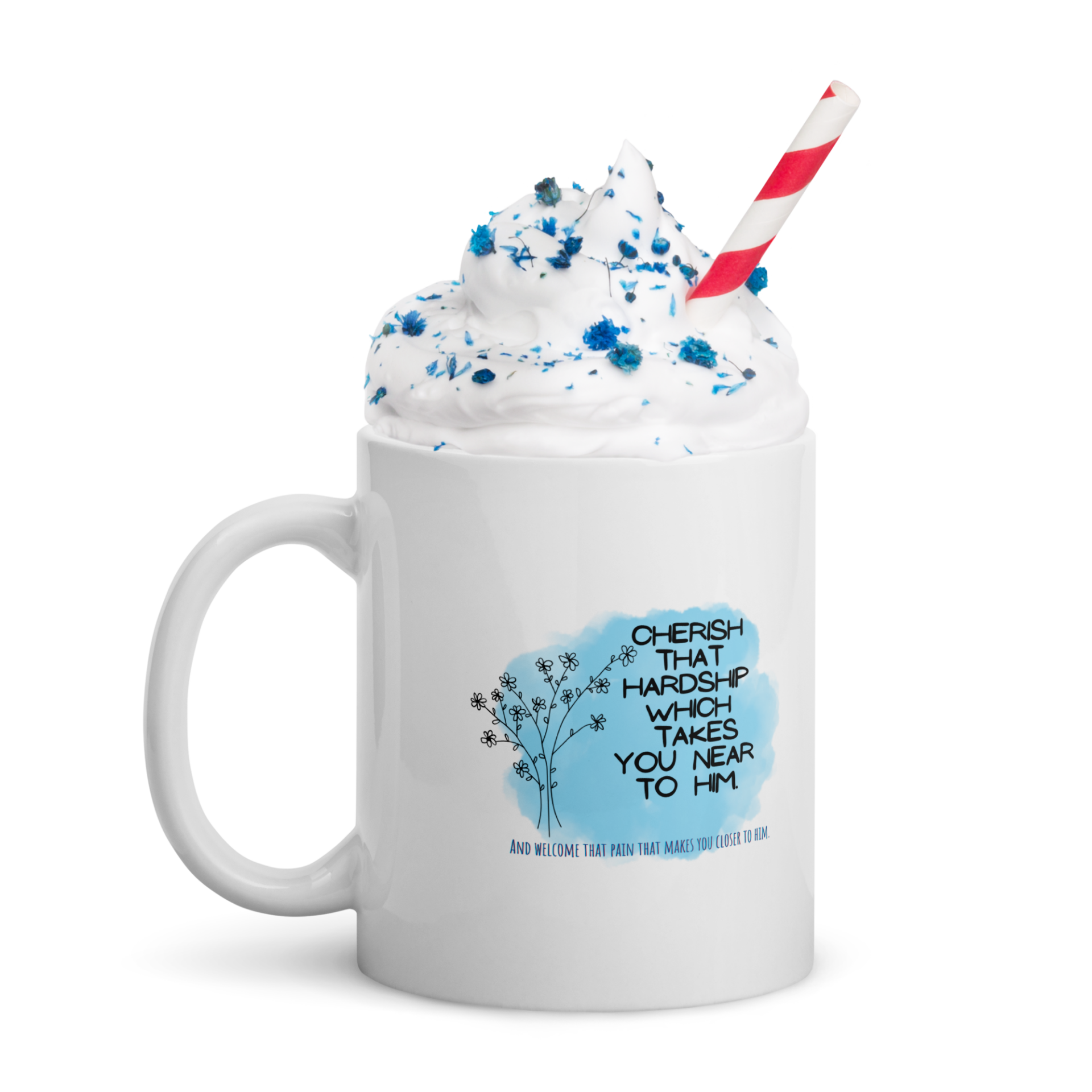 Hardship White Mug 4 Hardship White Mug - Image 4