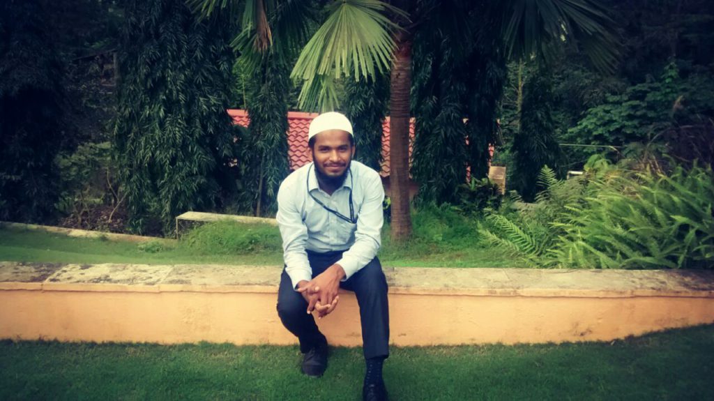 Blending in with Beard and Skull Cap – Fuzail Ahmad!