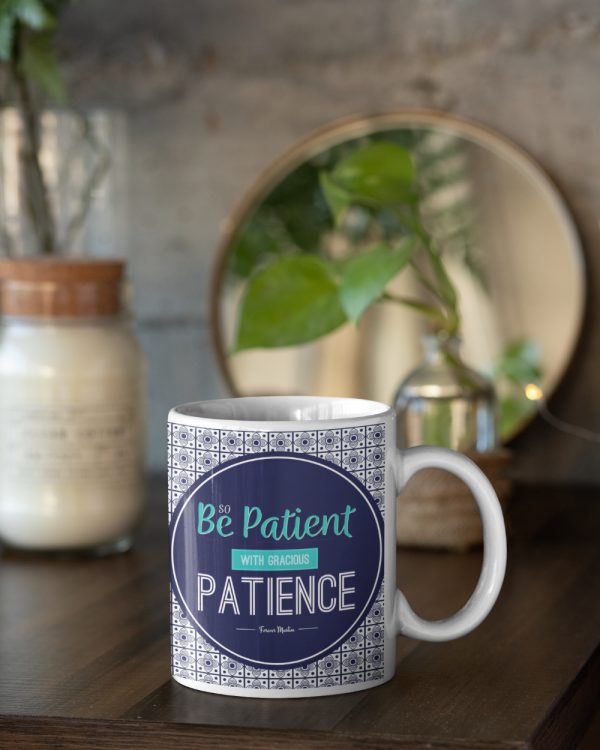 Gracious Patience White Mug