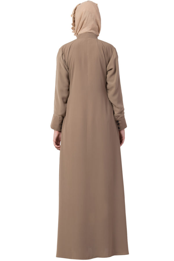 Arch Casual  Beige Abaya - Image 5