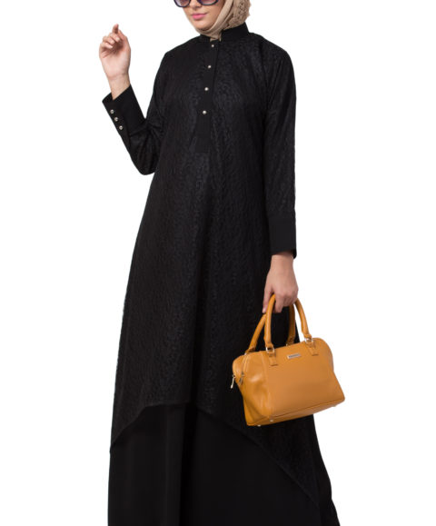 Arch Casual  Black Abaya