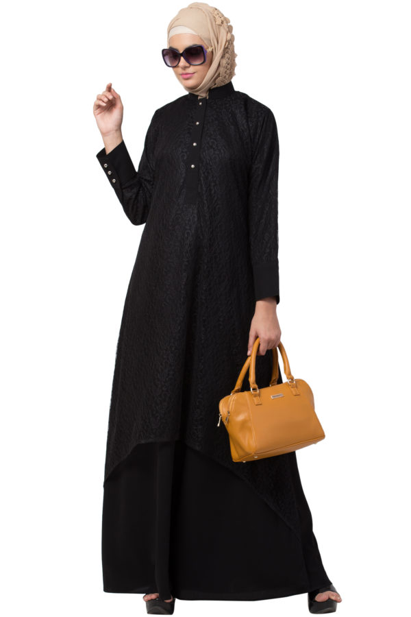 Arch Casual  Black Abaya