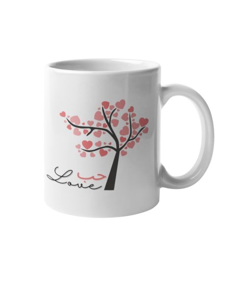 Tree of Love White Mug
