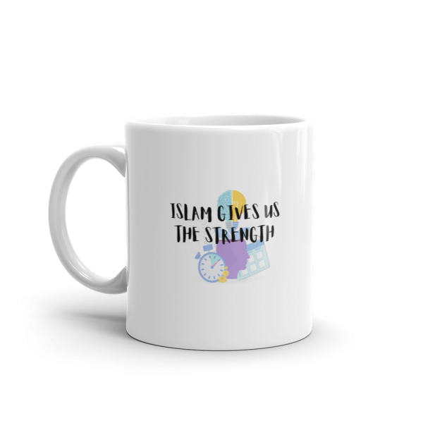 Strength White Mug - Image 5