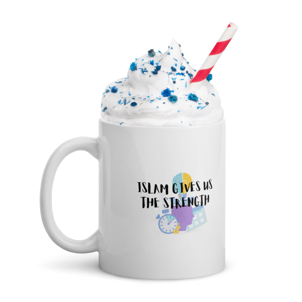 Strength White Mug - Image 4
