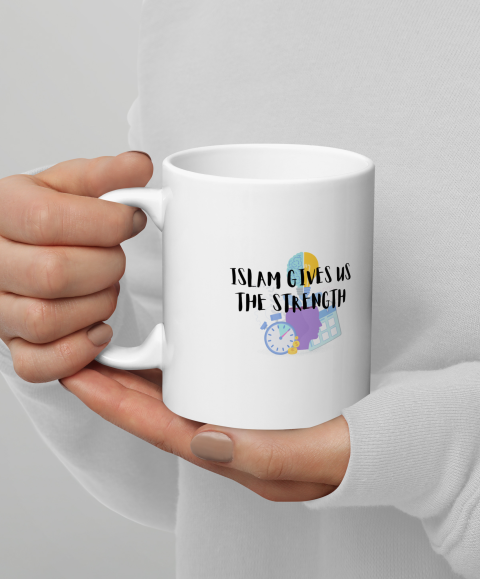 Strength White Mug