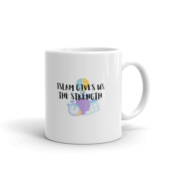 Strength White Mug - Image 3
