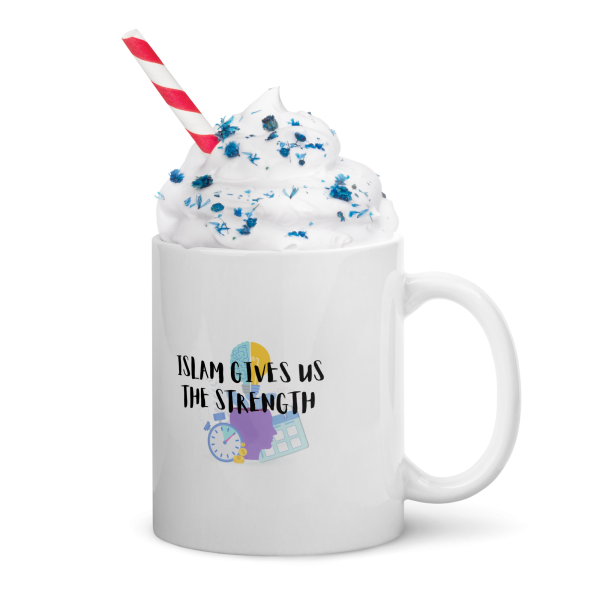 Strength White Mug - Image 2