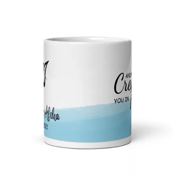 Created You In Pairs Blue Mug - Image 11