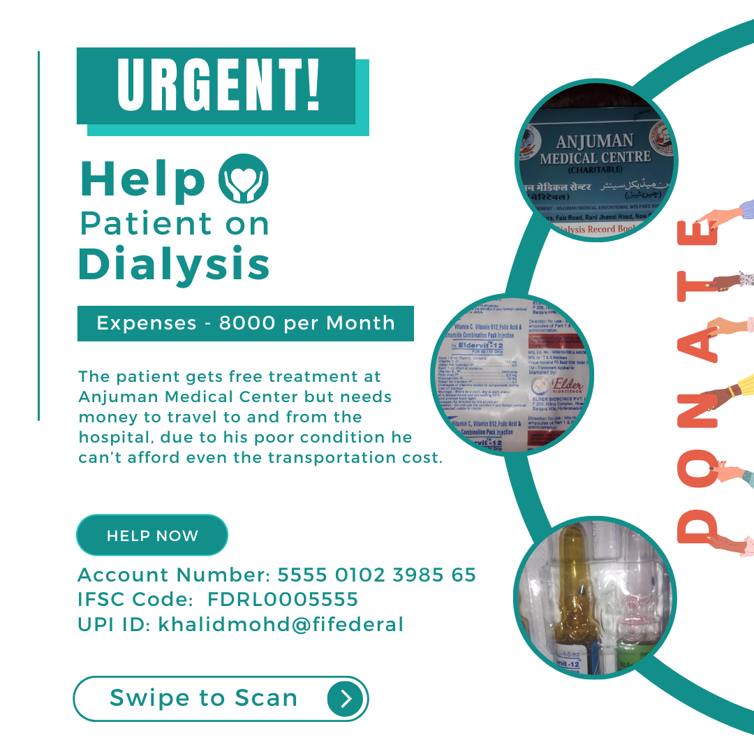 Help a dialysis patient