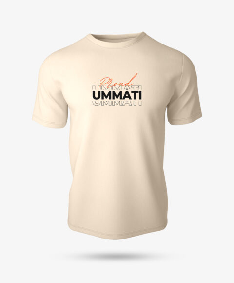 PROUD UMMATI Half Sleeve Islamic T-Shirt